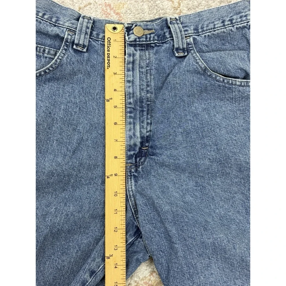 Wrangler Carpenter Denim Shorts Mens 32 Blue Baggy Jorts Y2K Skater 64WC2ZL VTG